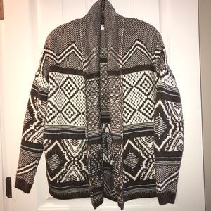 Old Navy thick chunky oversized open cardigan